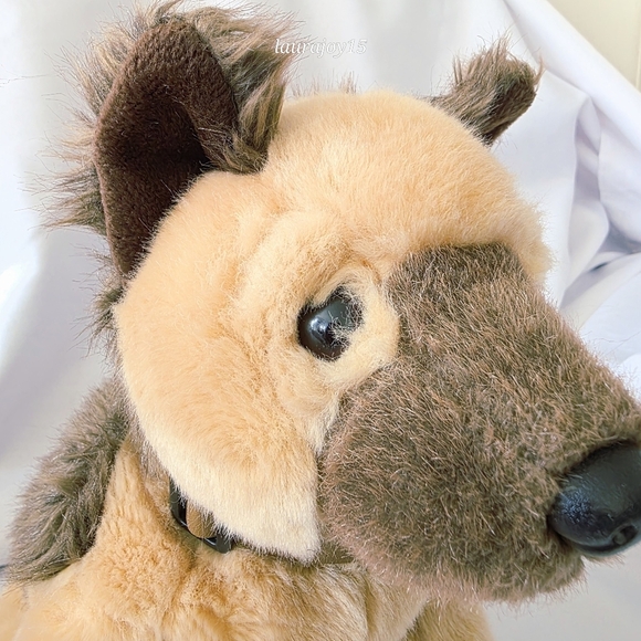 TY Classic Shultzie German Shepherd Dog Plush Stuffed Toy Rare 12 Inch 2003 - Picture 2 of 10